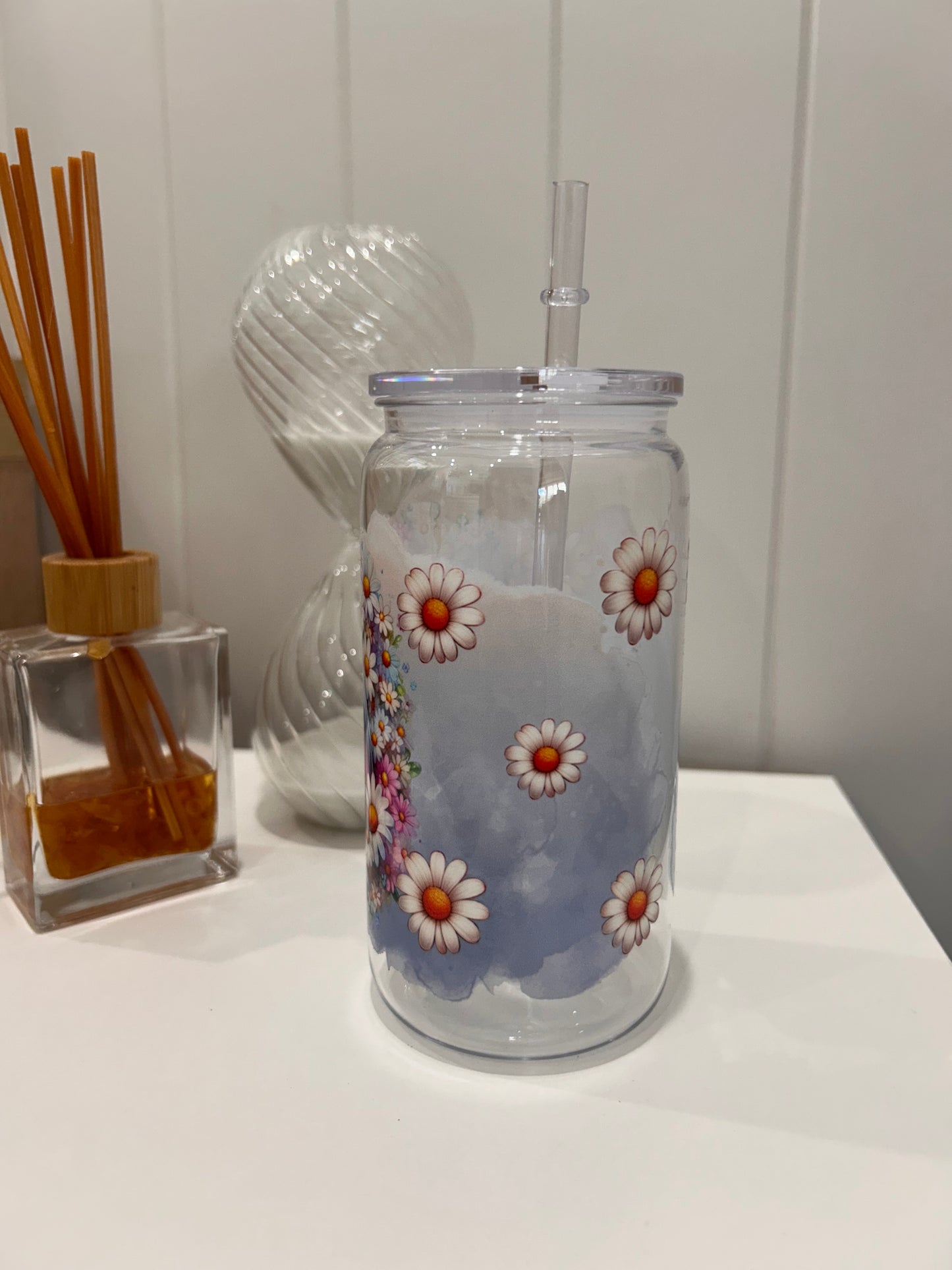 16oz Pre-made Acrylic Libby ~ Eeyore