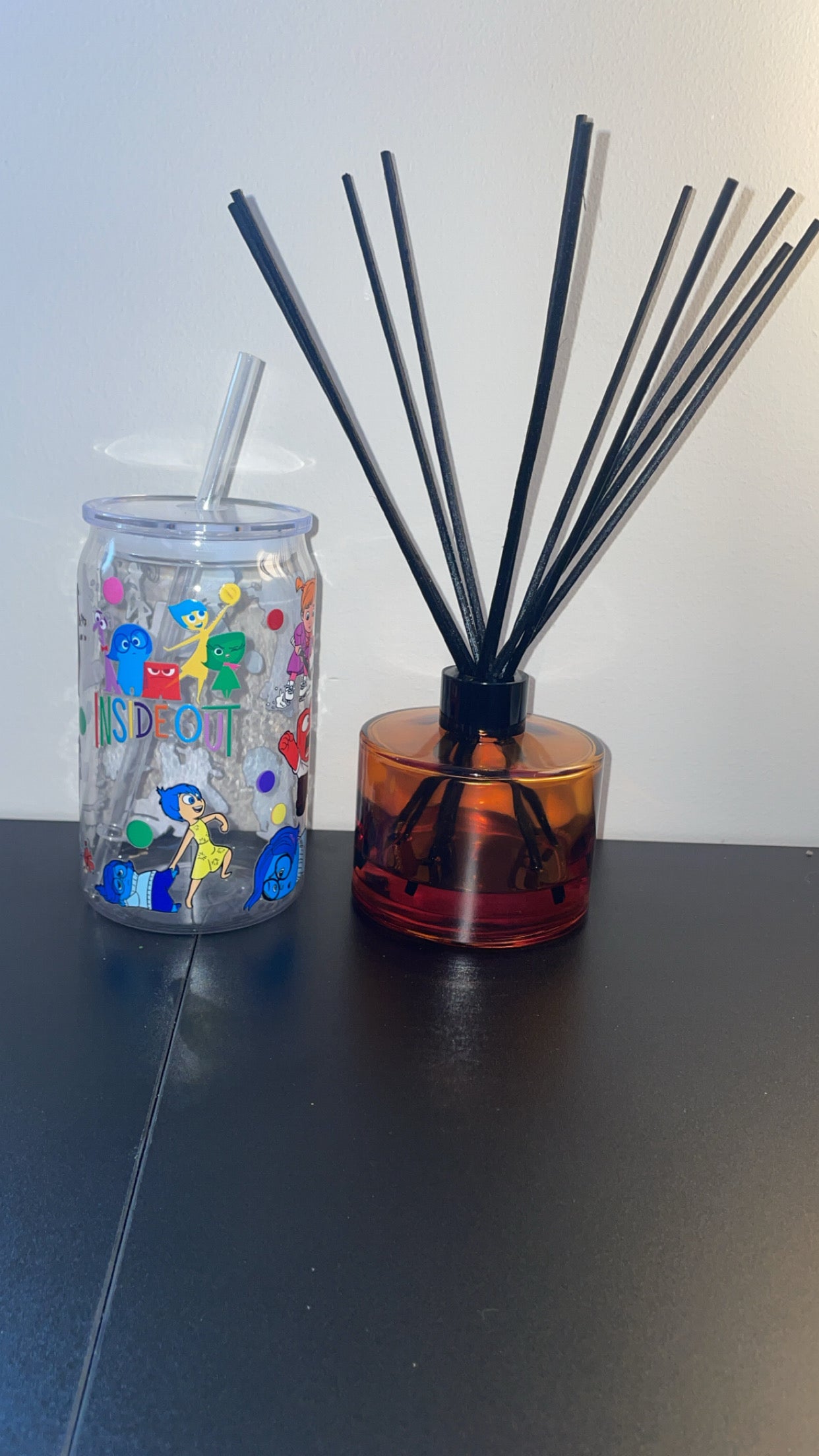 16oz Pre-made Acrylic Libby ~ Inside Out