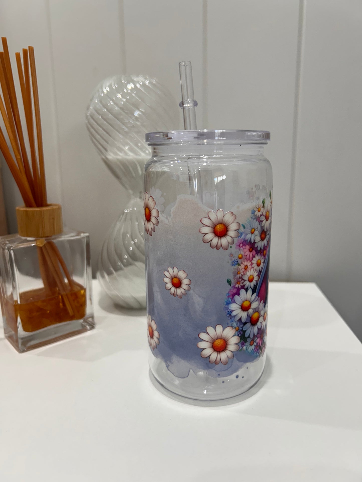 16oz Pre-made Acrylic Libby ~ Eeyore