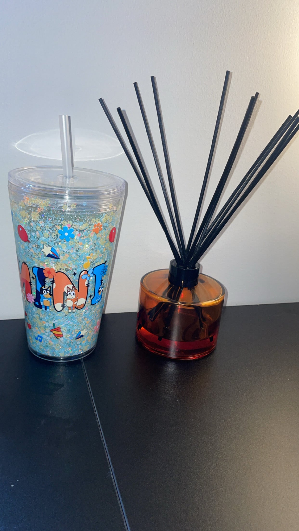 16oz Tapered Acrylic ~ Bluey Mini