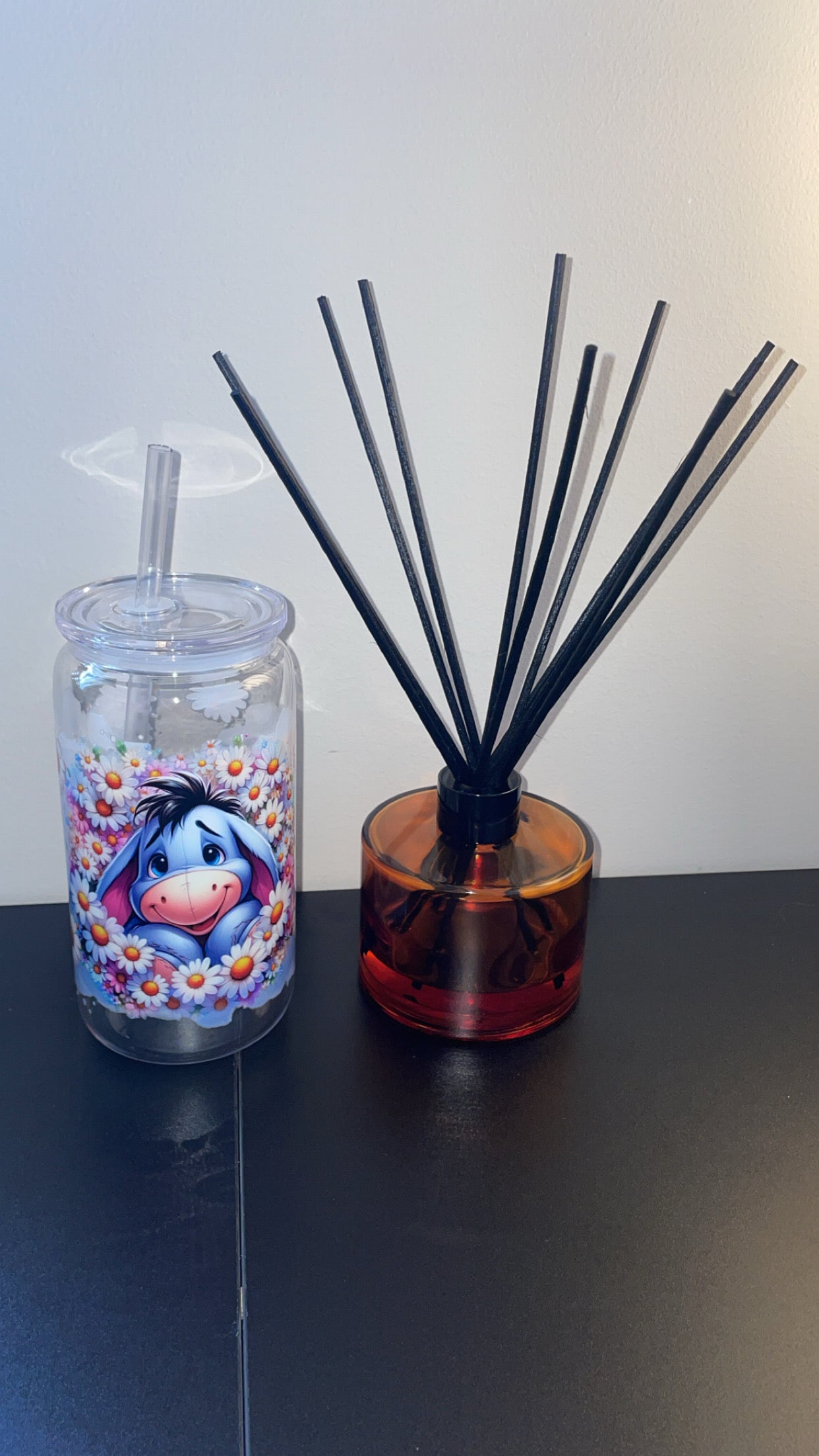 16oz Pre-made Acrylic Libby ~ Eeyore