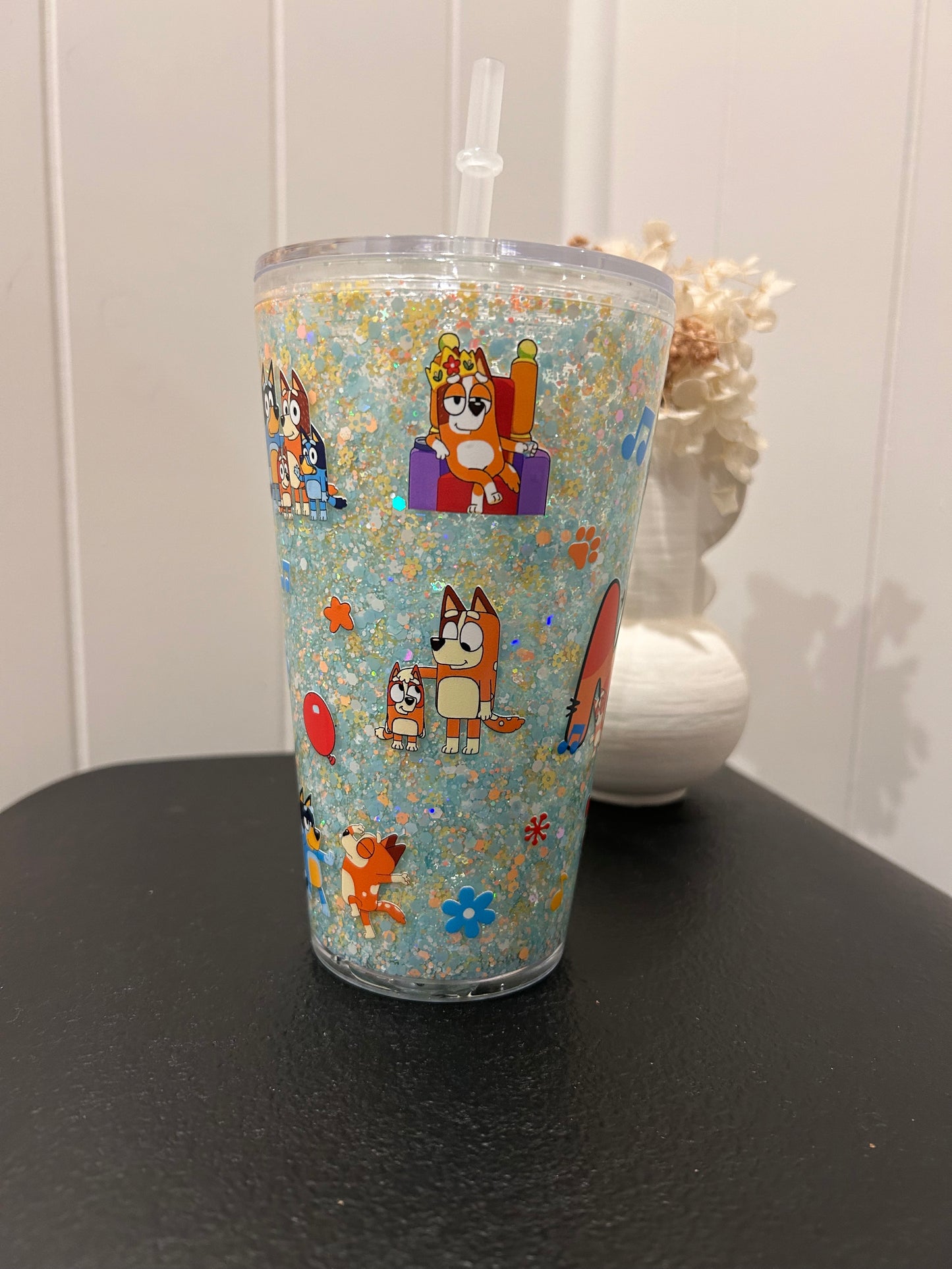 16oz Tapered Acrylic ~ Bluey Mini