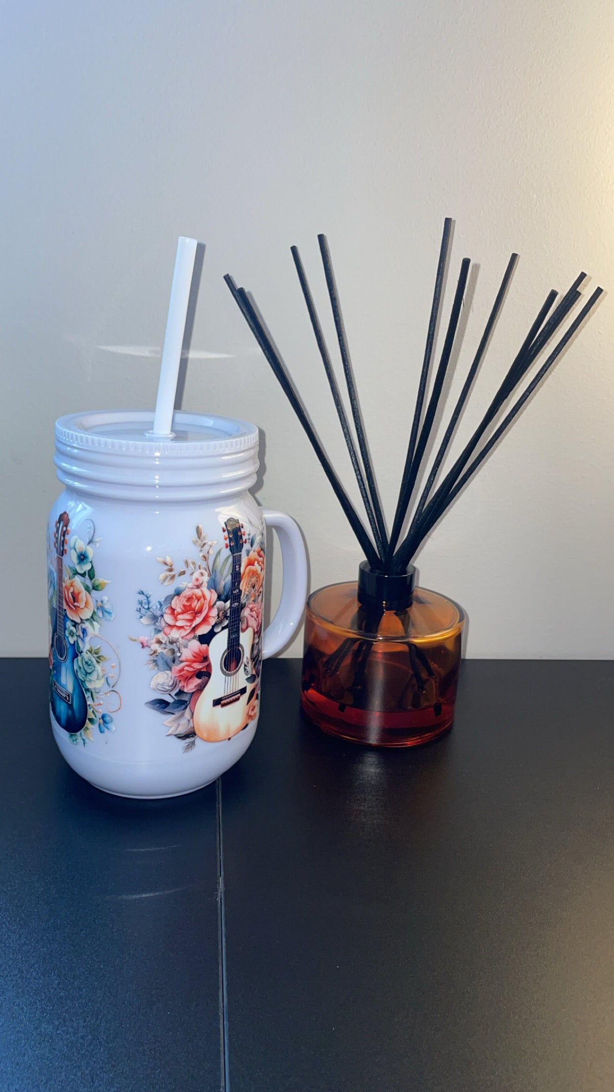 White Mason Jars