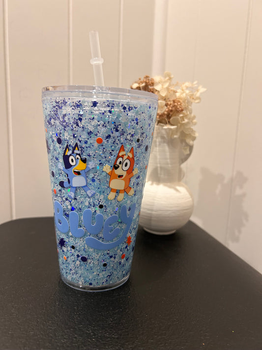 16oz Tapered Acrylic ~ Bluey