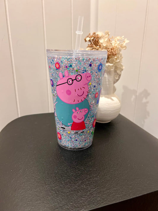 16oz Tapered Acrylic ~ Peppa Pig