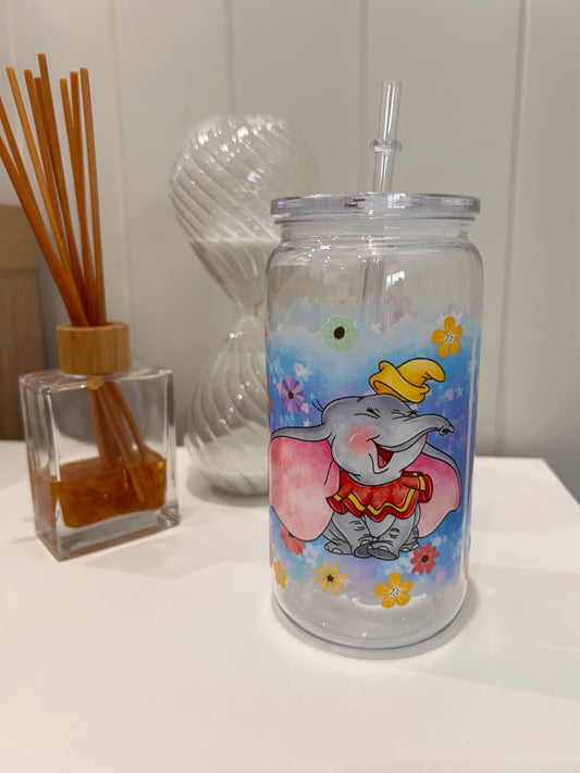 16oz Pre-made Acrylic Libby ~ Dumbo