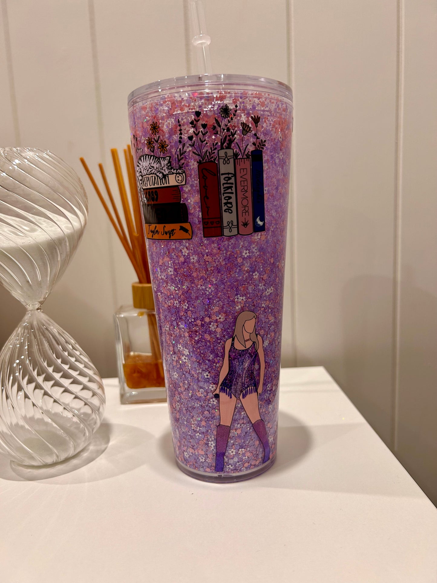 24oz Tapered Acrylic ~ Taylor Swift