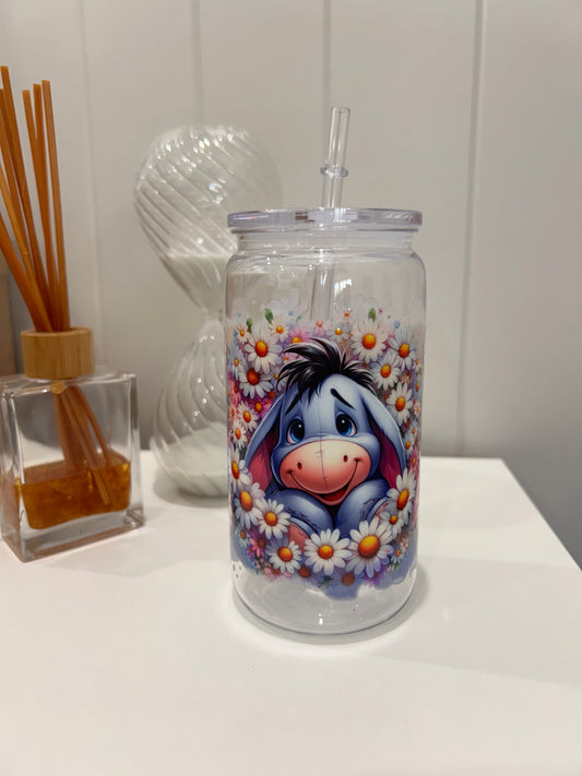 16oz Pre-made Acrylic Libby ~ Eeyore