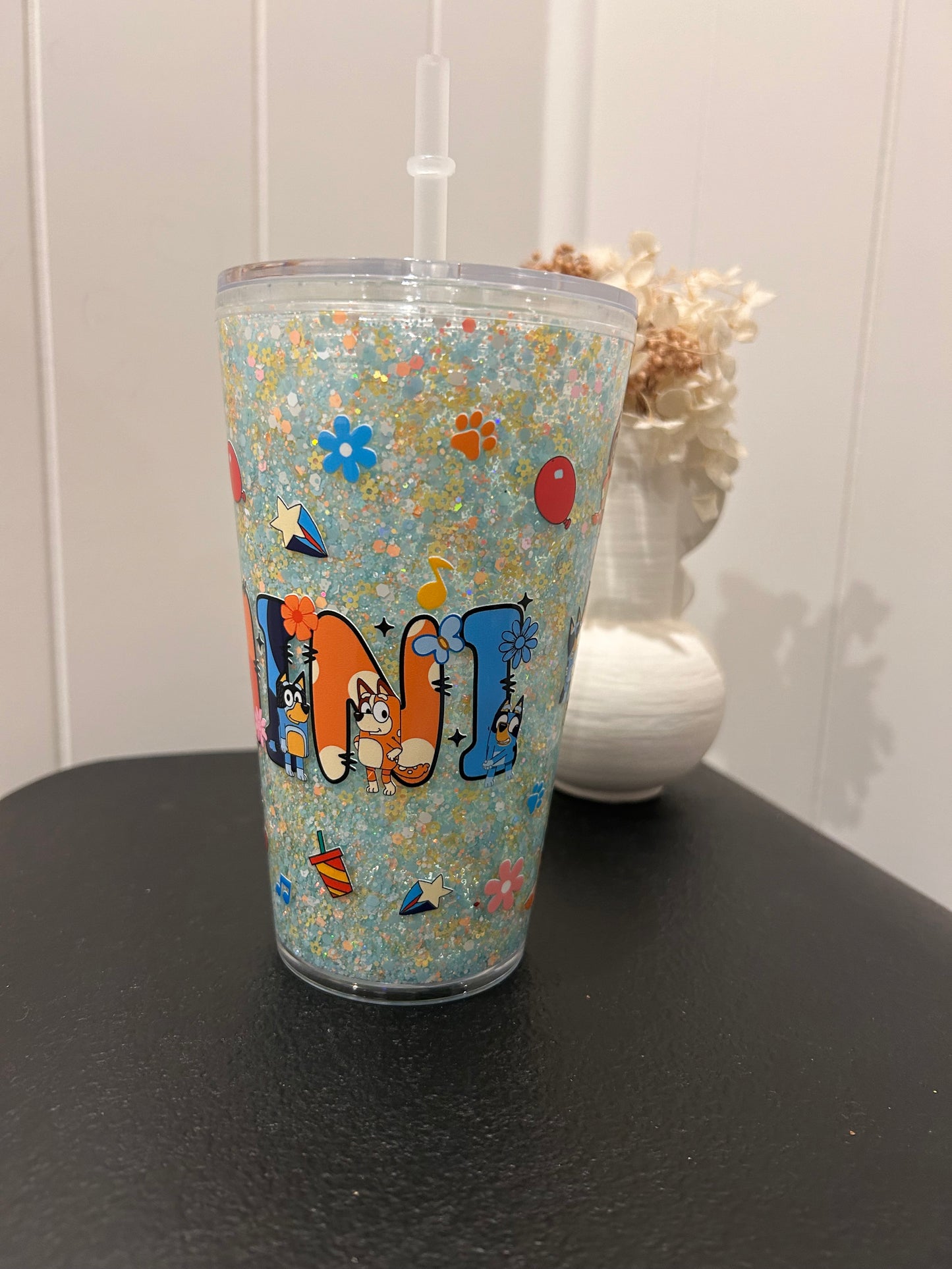 16oz Tapered Acrylic ~ Bluey Mini