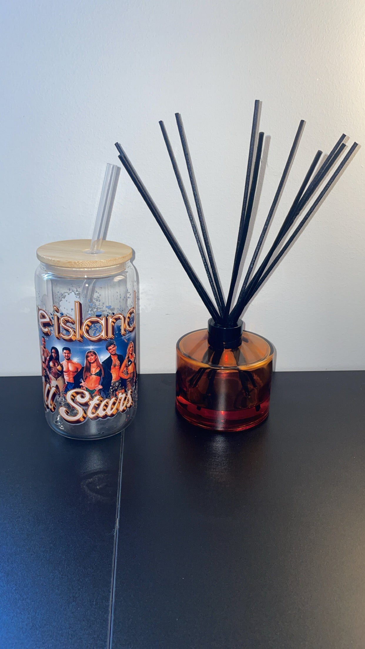16oz Pre-made Glass Libby ~ Love Island