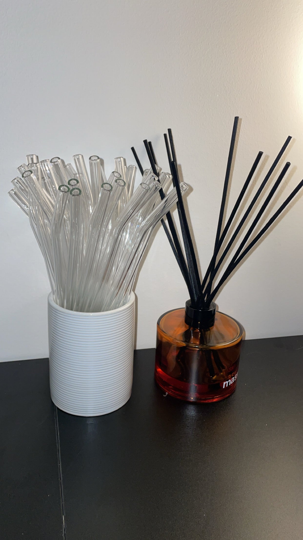 Straws ~ Glass or Acrylic