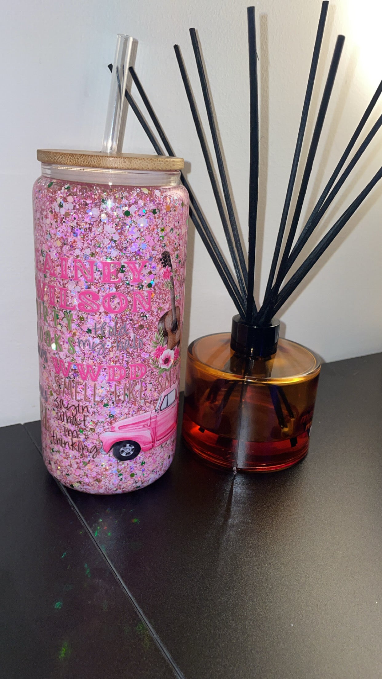 16oz Glass Snowglobe ~ Lainey Wilson