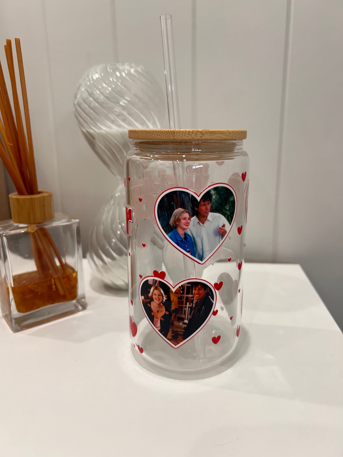 16oz Pre-made Glass Libby ~ Wedding Singer