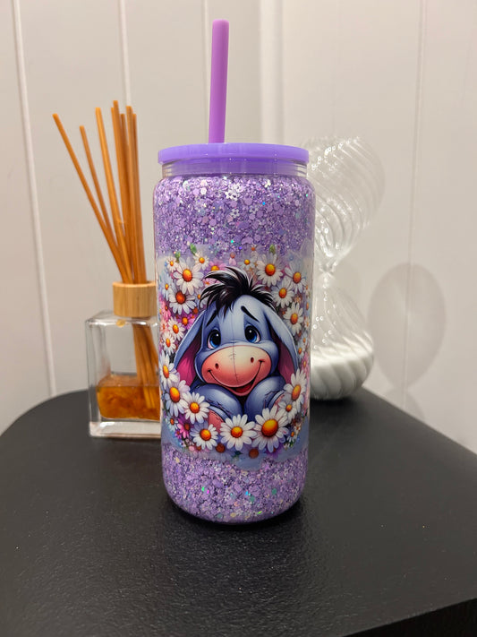 16oz Glass Snowglobe ~ Eeyore