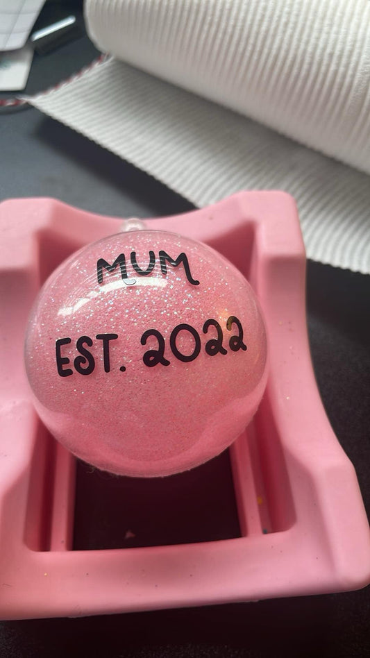 Personalised Baubles