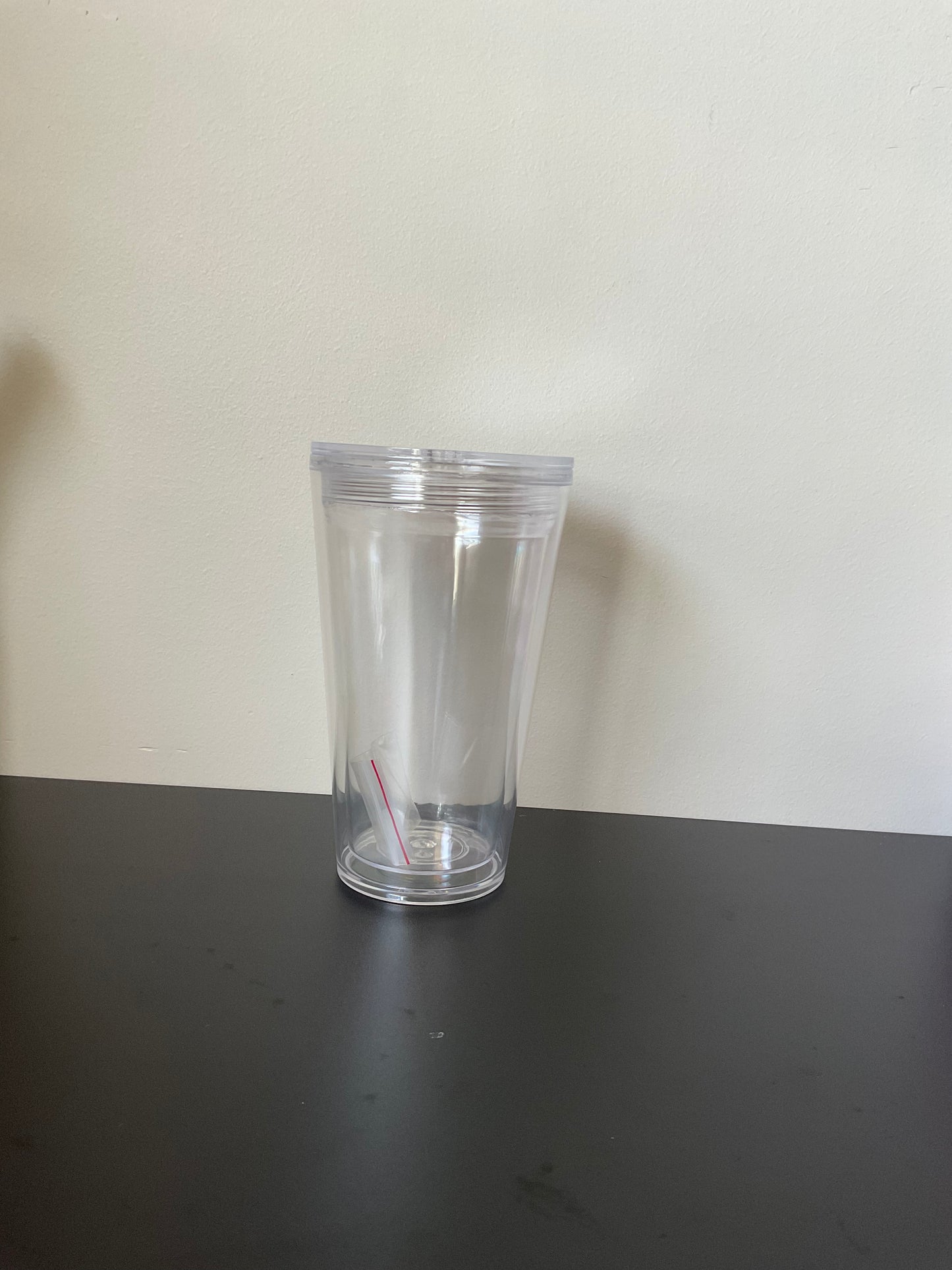 16oz Tapered Acrylic Custom